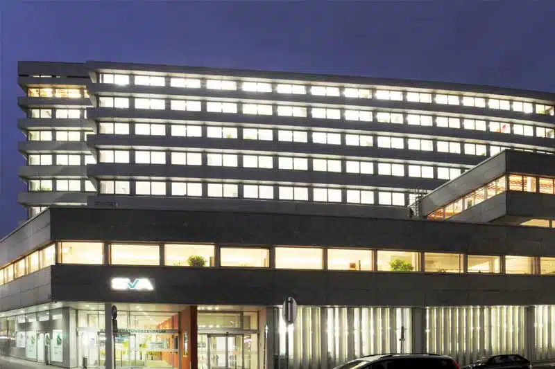 SVA Gebäude von der Außenansicht