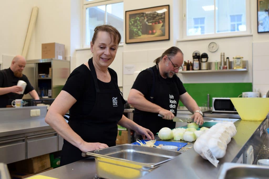 Gemeinsam kochen für den guten Zweck