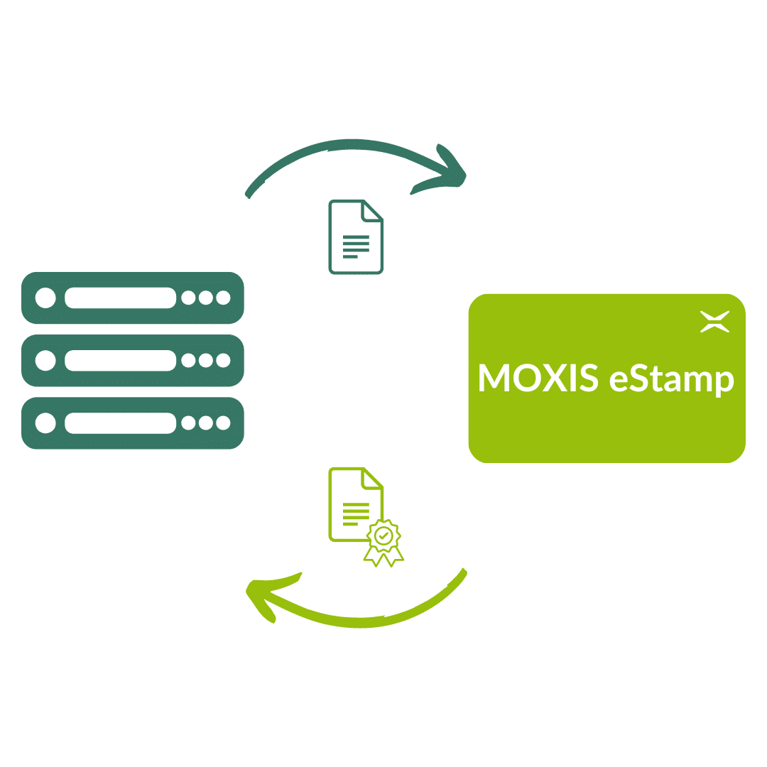 MOXIS eStamp - Der elektronische Firmenstempel